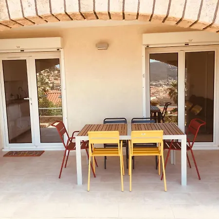Bas Villa, Vue Mer, Centre Ville, Paradis, Calme Appartement