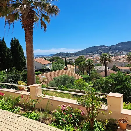 Lägenhet Bas Villa, Vue Mer, Centre Ville, Paradis, Calme Hyères