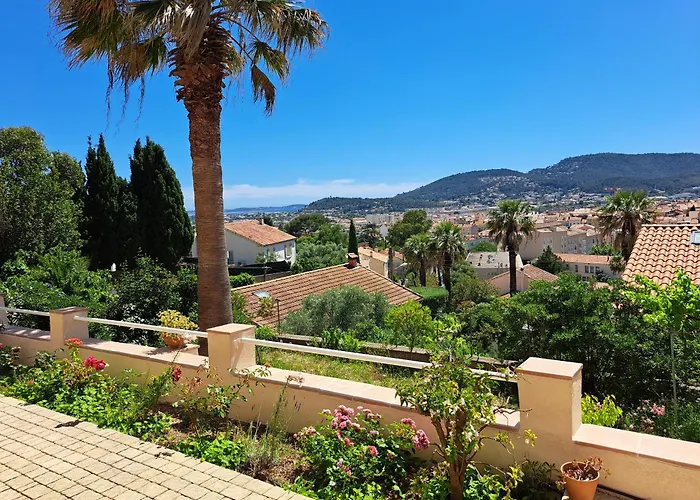 Apartment Bas Villa, Vue Mer, Centre Ville, Paradis, Calme Hyeres